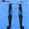 LF Model M7234 Mask Messerschmitt Bf 109E (TAM) Early Pt II. 1/72