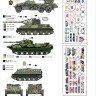 Star Decals 35-C1124 ARBiH (Muslim). Soviet T-34/85, M18 Hellcat, T-55/Hellcat, M-84, M-60PB, M53/59 Praga, PT-76B, M47 Patton.Tanks & AFVs in Bosnia # 2 1/35