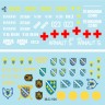 Star Decals 35-C1124 ARBiH (Muslim). Soviet T-34/85, M18 Hellcat, T-55/Hellcat, M-84, M-60PB, M53/59 Praga, PT-76B, M47 Patton.Tanks & AFVs in Bosnia # 2 1/35