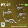 Reskit AVU35006 Merkava Mk.3 front&rear towing horns (MNG/HB) 1/35