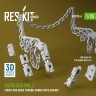 Reskit AVU35006 Merkava Mk.3 front&rear towing horns (MNG/HB) 1/35