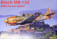 Rs Model 92217 Bloch MB-152 French WWI fighter (4x camo) 1/72