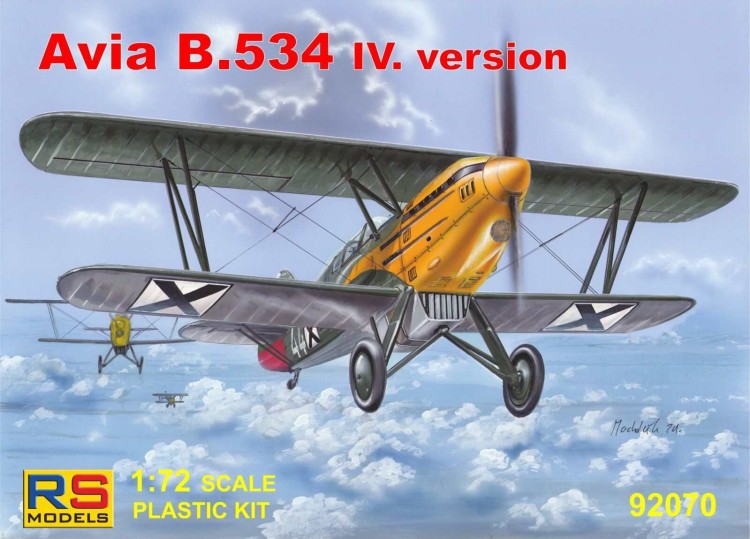 RS Models 92070 Avia B-534 IV. Version 1/72