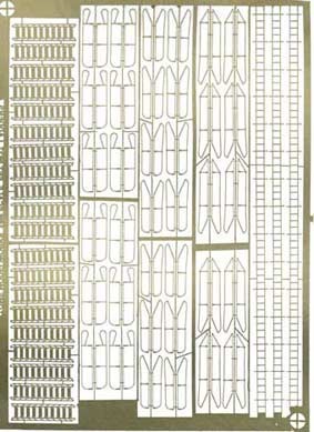 Tom's Modelworks 9637 inclined ladders 1/96