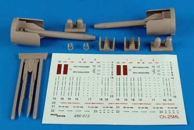 Aerobonus 480012 Ch-25ML (AS-10 Karen) air-to-ground missile 1/48