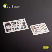 Reskit K35036 Ju-87 G1/G2 - interior 3D (BORDER) 1/35