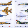 Special Hobby SH72289 Mirage F.1CE/CH (5x camo) 1/72
