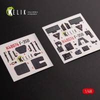 Reskit K48076 F-35B interior 3D decals (TAM) 1/48