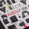 Reskit K48076 F-35B interior 3D decals (TAM) 1/48