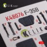 Reskit K48076 F-35B interior 3D decals (TAM) 1/48