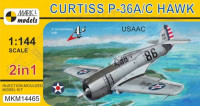 Mark 1 Models MKM-14465 Curtiss P-36 Hawk 'USAAC' (2-in-1) 1/144