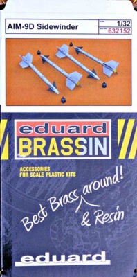 Eduard 632152 BRASSIN 1/32 AIM-9D Sidewinder