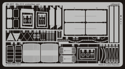 Eduard 48427 He 111 exterior REV/MON