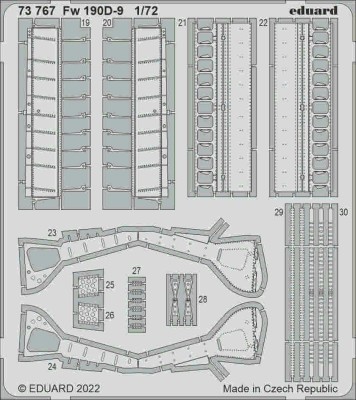 Eduard 73767 SET Fw 190D-9 (IBG) 1/72