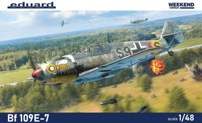 Eduard 84178 Messerschmitt Bf-109E-7 Weekend edition (Eduard kits) 1/48
