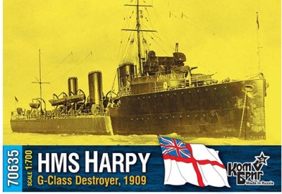 Combrig 70635 HMS Harpy G-Class Destroyer, 1909 1/700