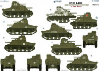 Colibri decals 72065 M3 Lee in Red Army Part II 1/72