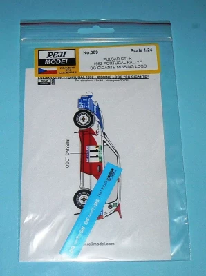 Reji Model 389 N.Pulsar GTI-R 1992 Portugal - missing logo 1/24
