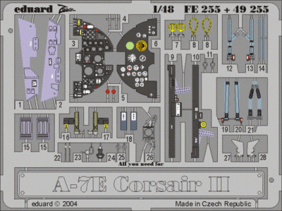 Eduard 49255 A-7E HAS