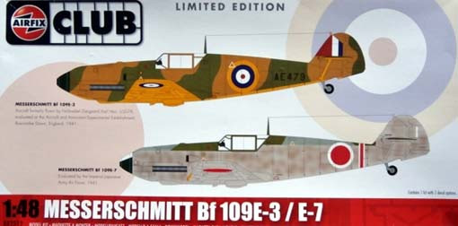 Airfix 82012 Bf 109E-3/E-7 1/48