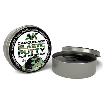 AK Interactive AK-08076 Камуфляжная эластичная шпаклевка