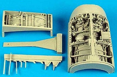 Aires 2129 F-16I Sufa wheel bay 1/32