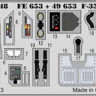 Eduard FE653 F-35B interior S.A.