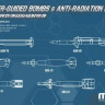 Meng Model SPS-072 U.S. Laser-Guided Bombs & Anti-Radiation Missiles 1/48