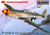 Kovozavody Prostejov 72439 P-51D-5 Mustang '357th FG' (3x camo) 1/72