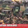 Airfix 50162A D-Day 75th Anniversary D-Day Operation Overlord Giant Gift Set (gift or starter set with paints, paint brush and poly cement) 1/76
