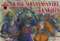 Red Box 72110 Burgundian infantry and knights (2 set). 15 century" 1/72