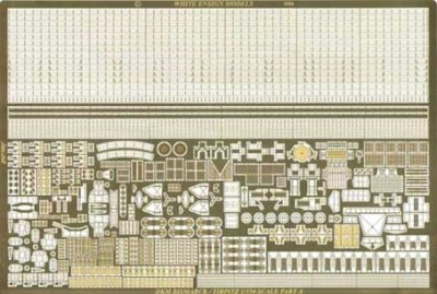 White Ensign Models PE 35029 &quot;ULTIMATE&quot; BISMARCK/TIRPITZ 2 sheets 1/350