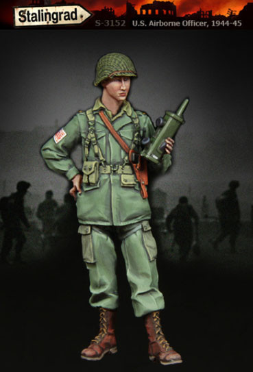 Stalingrad 3152 Офицер ВДВ США, 1944-45 1:35