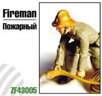 Zebrano ZF43005 Пожарный 1/43