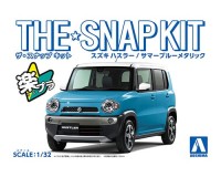 Aoshima 58336 Hustler(Summer Blue Metallic), SNAP KIT (сборка без клея) 1/32