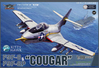 Kitty Hawk 80127 F9F-8 & F9F-8P "COUGAR" 1:48