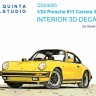 Quinta Studio QD24005 Porsche 911 Carrera 3.2 (Revell) 1/24