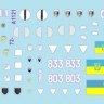 Star Decals 72-A1121 War in Ukraine # 4 Ukrainian T-64 mix in 2022 war T-64A, T-64B, T-64BV and T-64BM 'Bulat' 1/72