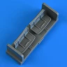 QuickBoost QB49125 Eurofighter Typhoon FOD Covers type II (REV) 1/48