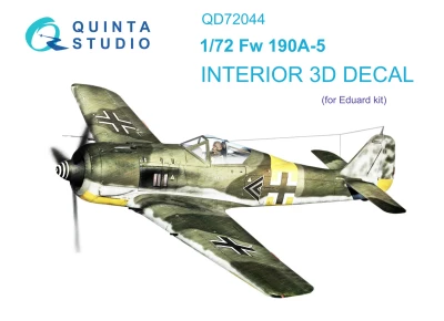 Quinta studio QD72044 Fw 190A-5 (Eduard) 1/72