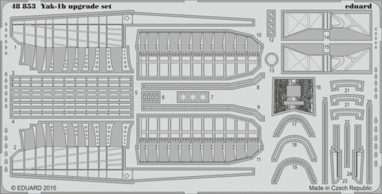 Eduard 48853 Yak-1b upgrade set 1/48