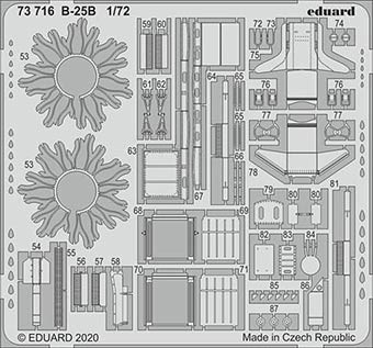 Eduard 73716 SET B-25B (AIRF)