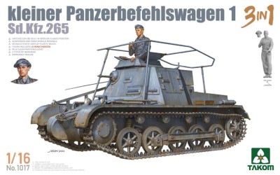 Takom 1017 Panzerbefehlswagen I 1/16