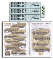 Echelon FD D356227 Re-printed! 5. SS-Pz.Div. "Wiking" Sd.Kfz.251 Generics 1/35