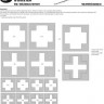 New Ware NWA-M0365 1/48 Mask Do17 Z-2 NATIONAL INSIGNIA (ICM 48244)