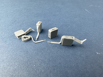 Copper State Models A35-039 Коробки с боеприпасами для пулемета Maxim MG 1/35