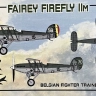 Kora Model PK72161 Fairey Firefly IIM Belgian Trainer WWII 1/72