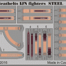 Eduard 32874 Seatbelts IJN fighters STEEL 1/32