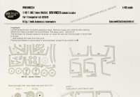 New Ware NWA-M0124 Mask T-38C Talon (NASA) ADVANCED (TRUM 02878) 1/48