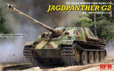 RFM 5022 Jagdpanther G2 full interior 1/35